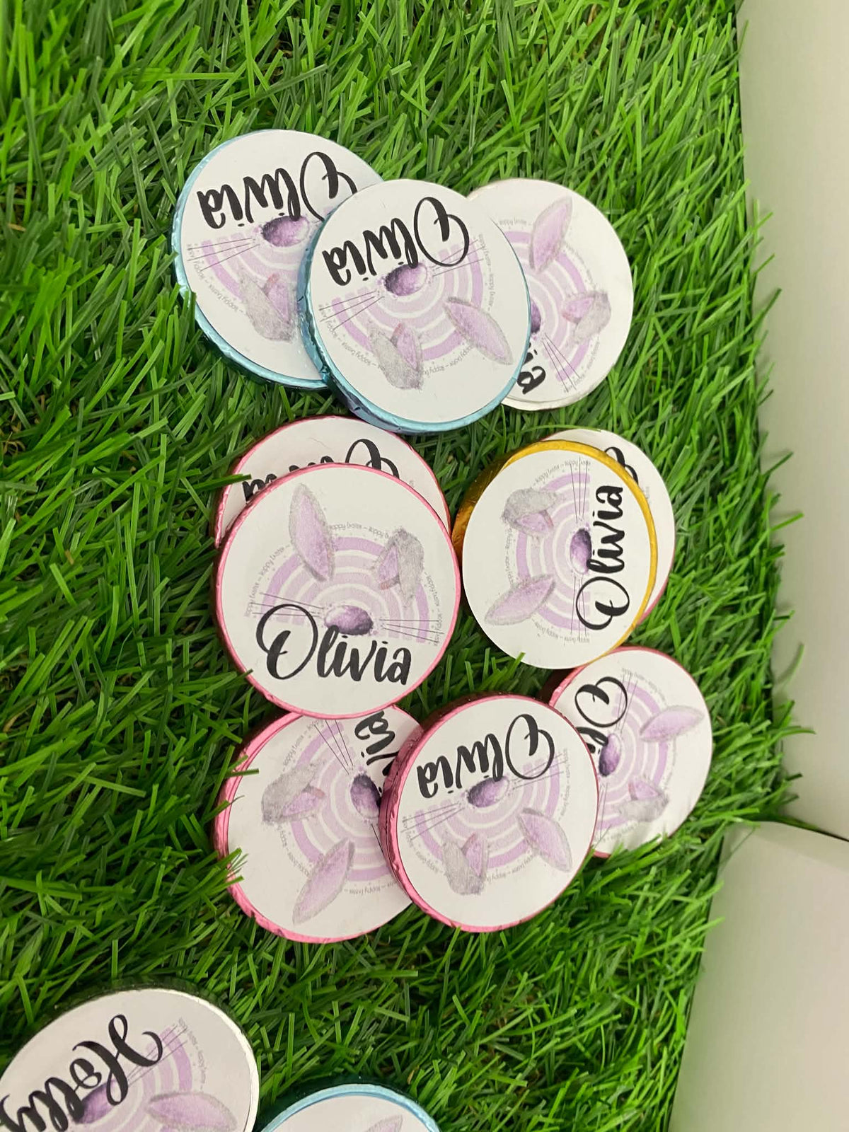 Personalised Chocolate Coins-Pack of 5